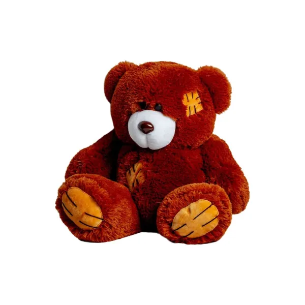Плюшевый медвежонок GO GIFT TEDDY 60 BR Коричневый Плюшевая ткань 60 cm