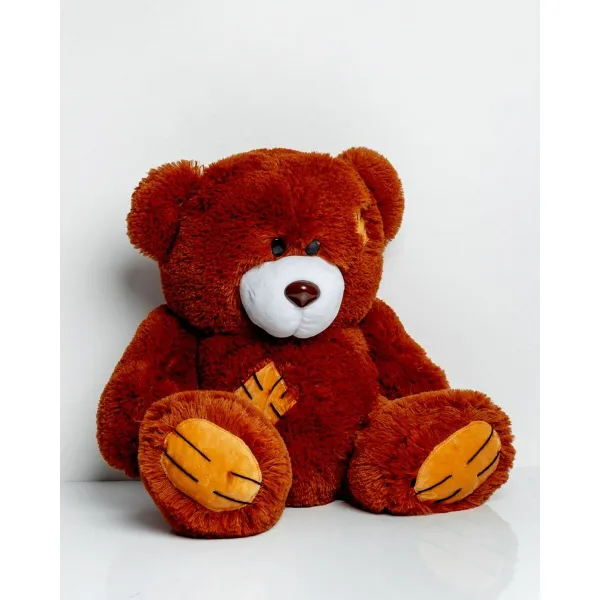 Плюшевый медвежонок GO GIFT TEDDY 60 BR Коричневый Плюшевая ткань 60 cm