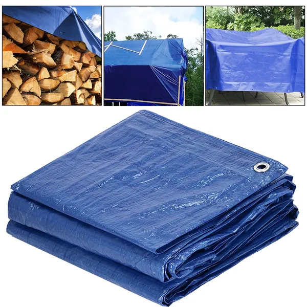 Tarpaulin Springos GA2121 3 x 4m blue