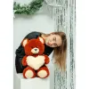 Плюшевый медвежонок GO GIFT FRANK 50 BR Коричневый Плюшевая ткань Сердце 50 cm