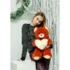 Плюшевый медвежонок GO GIFT FRANK 50 BR Коричневый Плюшевая ткань Сердце 50 cm