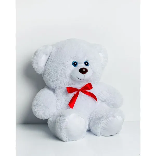 Плюшевый медвежонок GO GIFT TOMMY 65 WH Белый Плюшевая ткань 65 cm