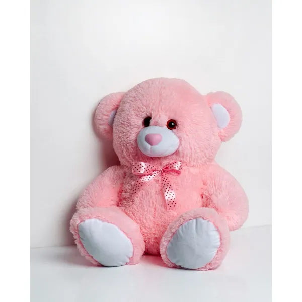 Плюшевый медвежонок GO GIFT TOMMY 65 PK Розовый Плюшевая ткань 65 cm