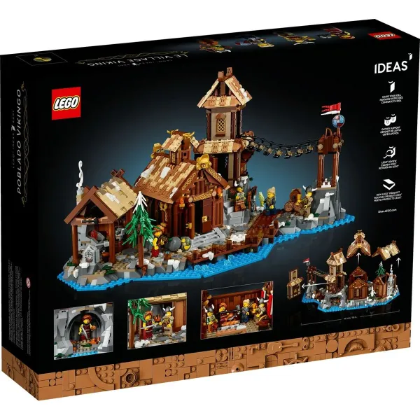 Statybos rinkinys Lego PUEBLO VIKINGO 2103 Piezas