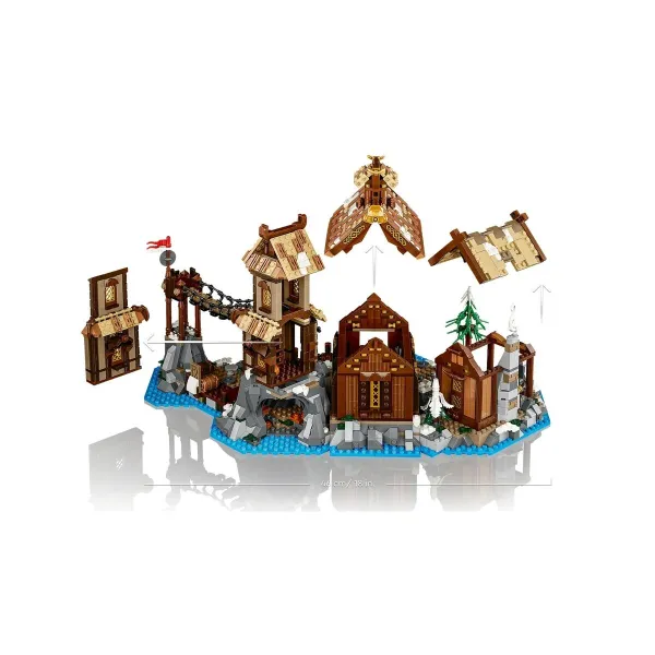 Statybos rinkinys Lego PUEBLO VIKINGO 2103 Piezas