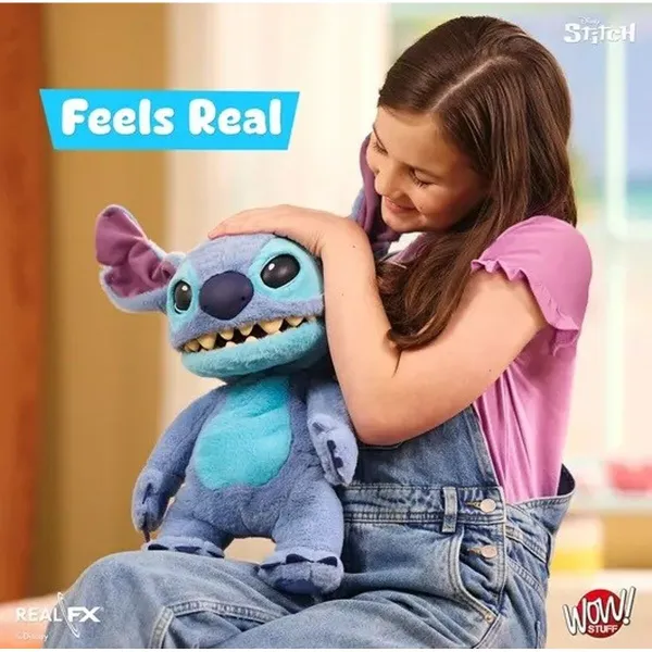 Pūkaina Rotaļlieta Stitch DIS-1022-01 Zils