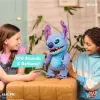 Fluffy toy Stitch DIS-1022-01 Blue