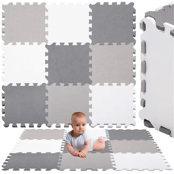 Children's foam mat - Puzzle Springos FM0034 95,5 x 95,5 cm