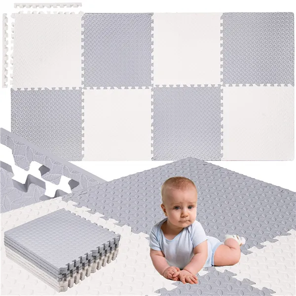 Children's foam mat - Puzzle Springos FM0032 235x121 cm