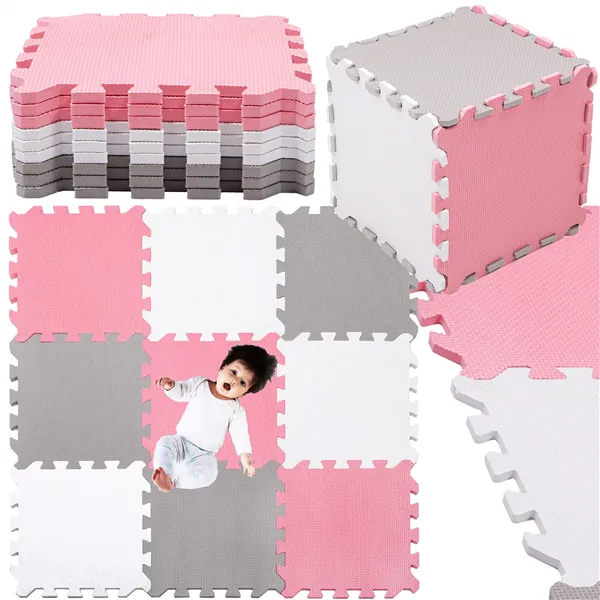 Children's foam mat - Puzzle Springos FM0035 95,5 x 95,5 cm