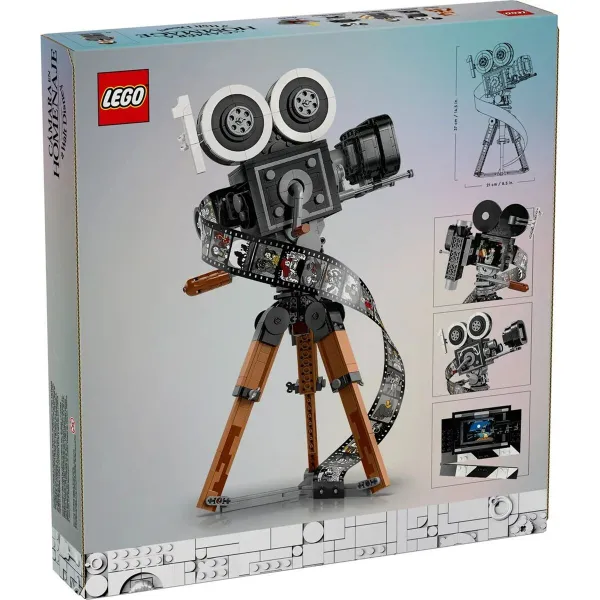 Statybos rinkinys Lego DISNEY 43230 CÁMARA WALT DISNEY Spalvotas 811 Dalys