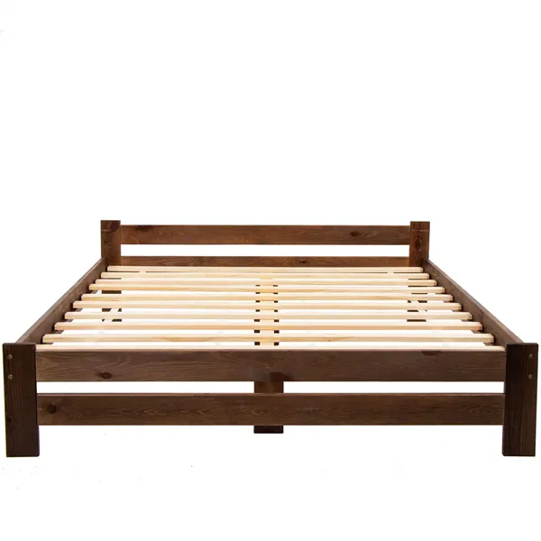 Wooden double bed Springos BD001 200x160 cm