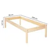 Wooden bed Springos BD004 200x90 cm