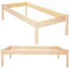 Wooden bed Springos BD004 200x90 cm