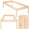 Wooden bed Springos BD004 200x90 cm