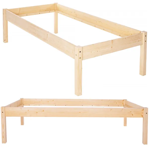 Puinen sänky Springos BD004 200x90 cm