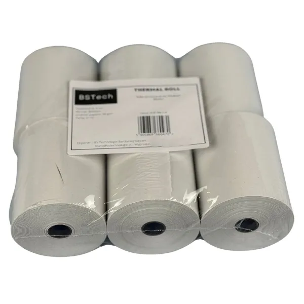 Рулон термобумаги Papier do kas fiskalnych 80x60m Белый