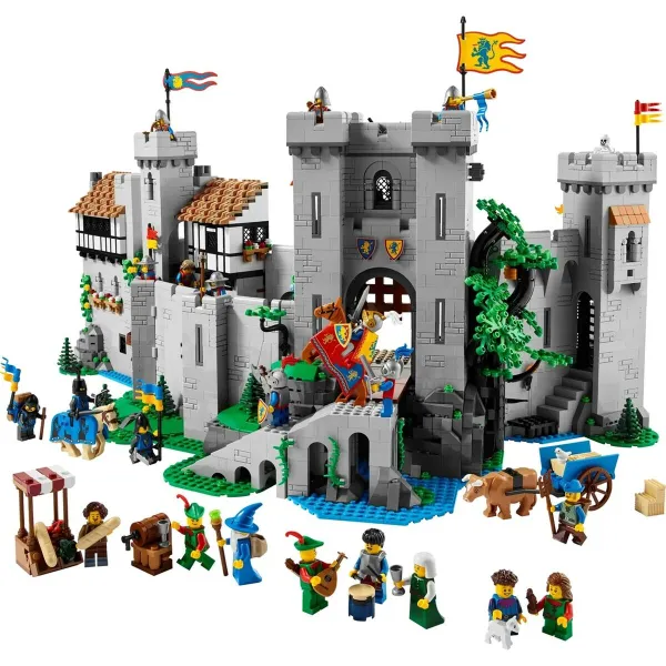 Строительный набор Lego ICONS 10305 Lion Knights' Castle 4514 Piese