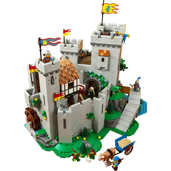 Celtniecības Komplekts Lego ICONS 10305 Lion Knights' Castle 4514 Daļas