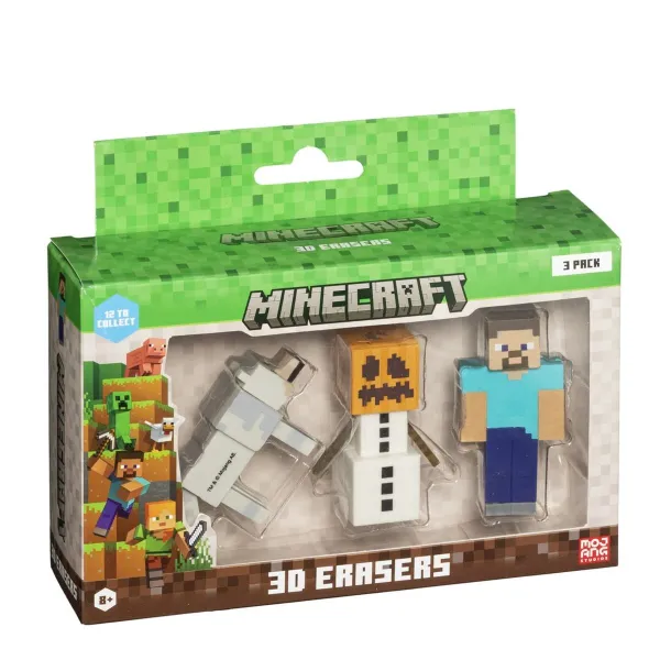 3D trintukų rinkinys Minecraft MC4021B 3 Dalys