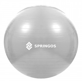 Mankštos kamuolys su pompa Springos FB0008 75cm | Pirkti internetu — Megaluks