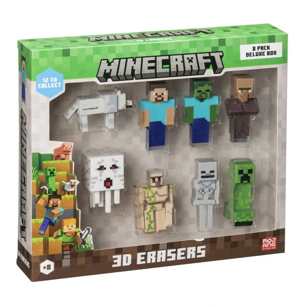 Набор 3D ластиков PMI Kids World MC4070A 8 Предметы