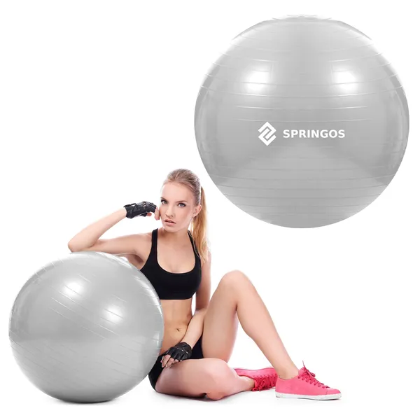 Exercise ball with pump Springos FB0008 75cm