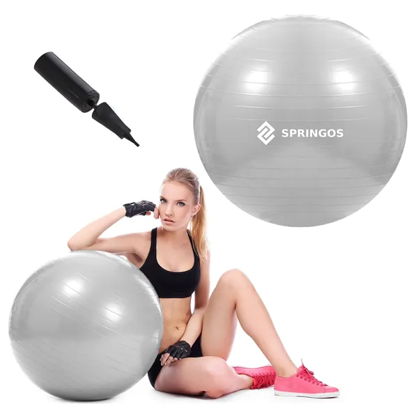 Exercise ball with pump Springos FB0008 75cm