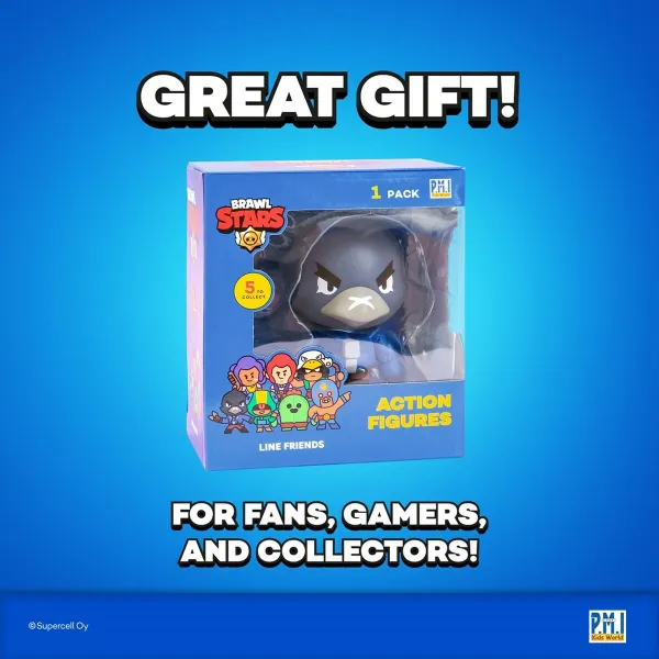 Tegevuskujud Brawl Stars S1 CROW 11 cm