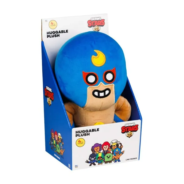 Pūkaina Rotaļlieta Brawl Stars S1 HUGGABLE PLUSH - EL PRIMO 30 cm