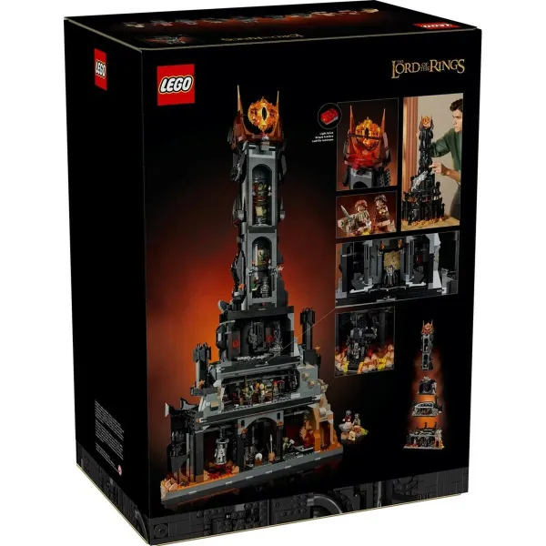 Statybos rinkinys Lego ICONS 10333 The Lord of the Rings: Barad-dûr 5471 Dalys