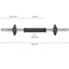 Fitness weight bar Springos FA1028 45 cm