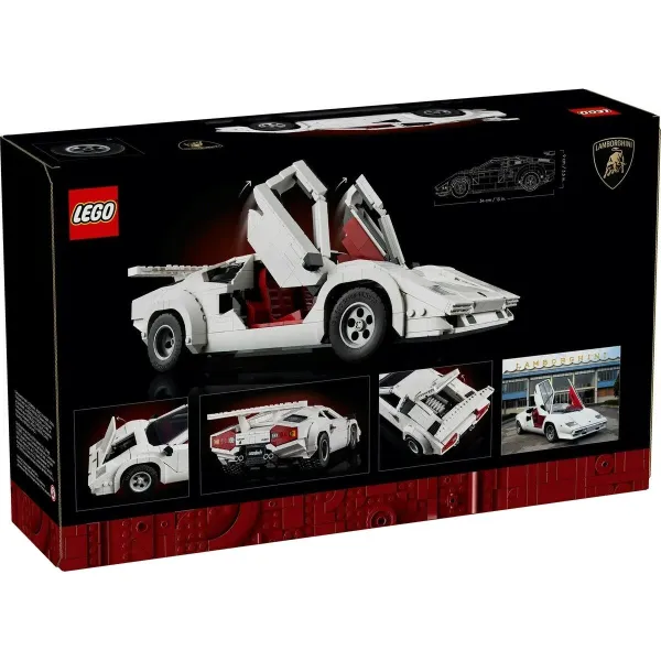 Construction set Lego ICONS 10337 Lamborghini Countach 5000 Quattrovalvole 1506 Pieces