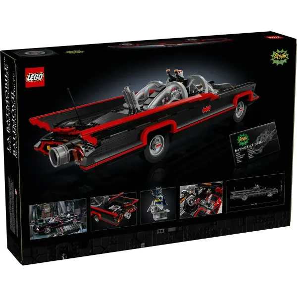 Celtniecības Komplekts Lego BATMAN 76328 The Classic TV Series Batmobile 1822 Daudzums