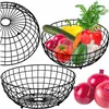 Fruit basket, metal basket Springos KI0146 28x11 cm