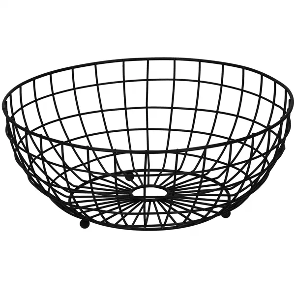 Fruit basket, metal basket Springos KI0146 28x11 cm