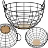 Fruit basket, metal basket Springos KI0147 28x15 cm