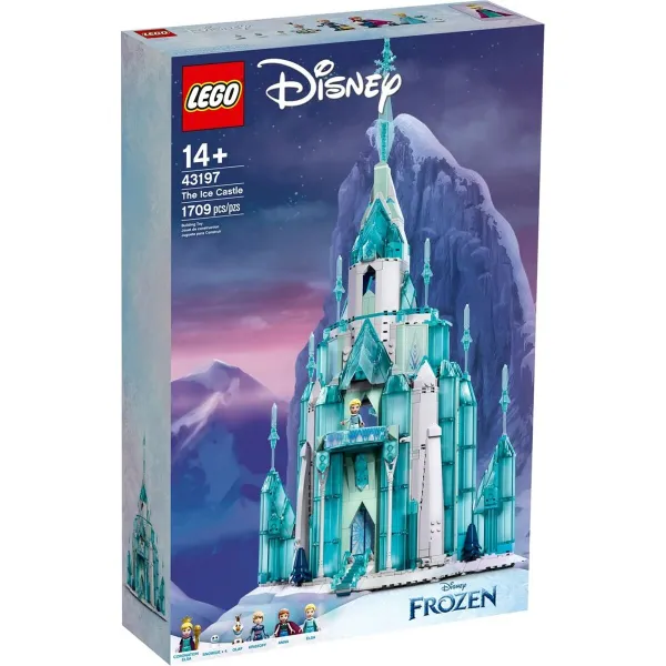 Строительный набор Lego 43197 Frozen - The Ice Castle 1709 Предметы