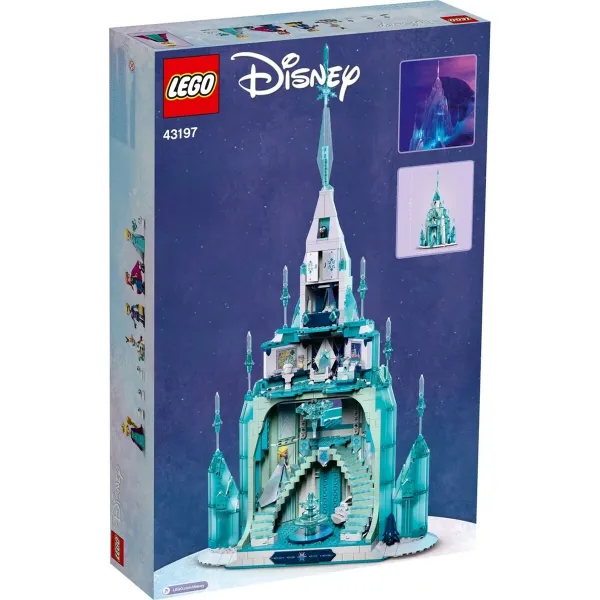 Строительный набор Lego 43197 Frozen - The Ice Castle 1709 Предметы