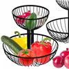 Fruit basket, metal basket Springos KI0148 30,5x33 cm