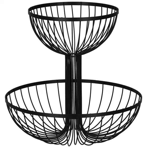 Fruit basket, metal basket Springos KI0148 30,5x33 cm