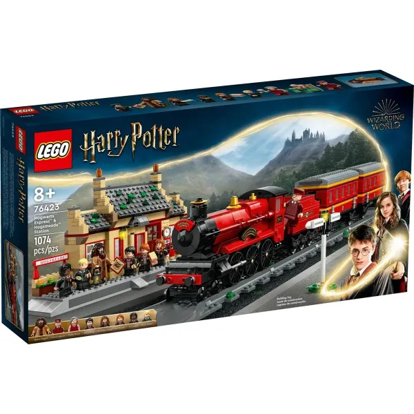 Rakennussetti Lego HARRY POTTER 76423 Hogwarts Express & Hogsmeade Station 1074 Kappaletta