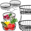 Fruit basket, metal basket Springos KI0149 32.5x30 cm