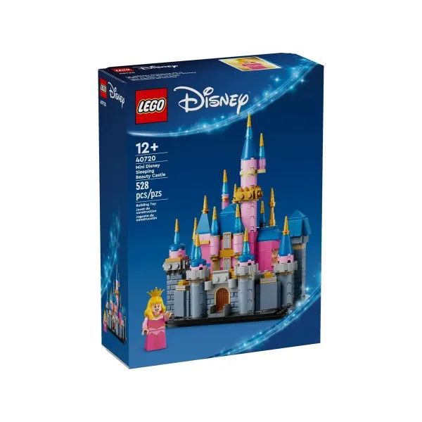 Statybos rinkinys Lego 40720 Mini Disney Sleeping Beauty Castle 528 Dalys
