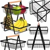 Fruit basket, metal basket Springos KI0144 30x24x33 cm