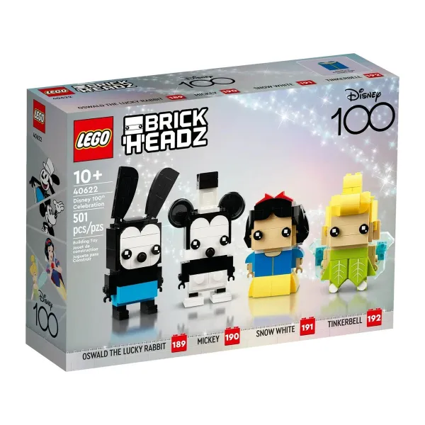 Statybos rinkinys Lego 40622 Disney 100th Celebration 501 Dalys