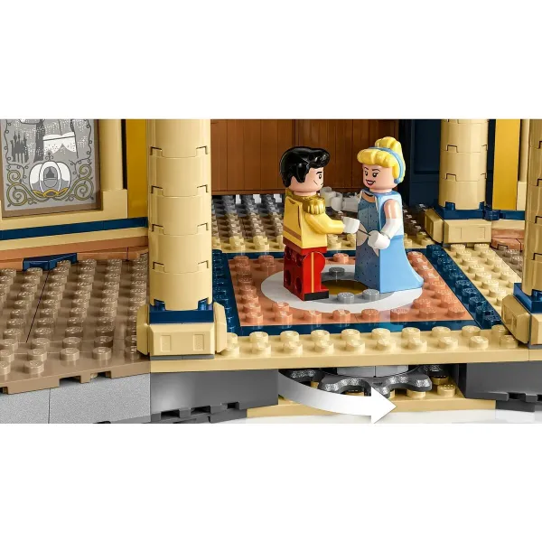 Statybos rinkinys Lego 43222 Disney Castle 4837 Dalys
