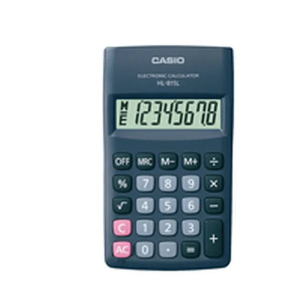 Калькулятор Casio HL-815L-BK BOX Чёрный Пластик