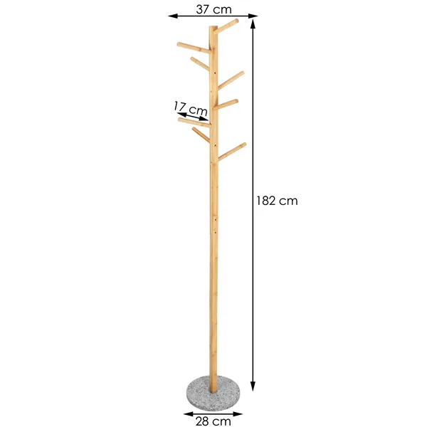 Standing clothes hanger Springos HA5087 182 cm