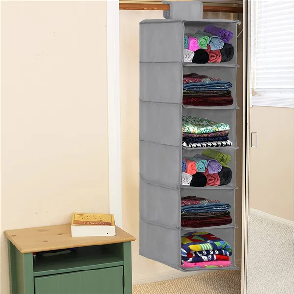 Wardrobe organizer Springos HA3033 6 shelves